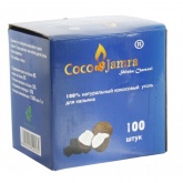 Кокосовый уголь Coco Jamra (Коко Жамра) 0.75кг 100шт