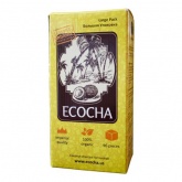 Кокосовый уголь Ecocha (Экоча) 1кг 96шт